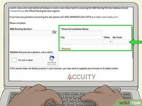 Image titled Find the Routing Number Without a Check Step 3