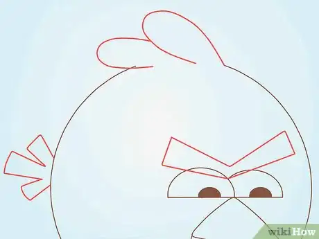 Image titled Draw an Angry Bird (Emotions) Step 6