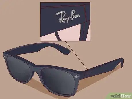 Image titled Tell if Ray Ban Sunglasses Are Fake Step 8