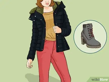 Image titled Dress Up with Timberland Boots for Ladies Step 2