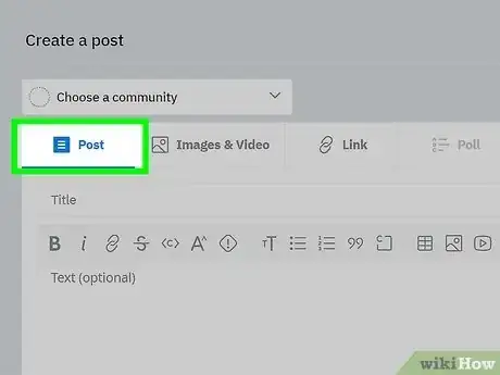 Image titled Post on Reddit Step 3