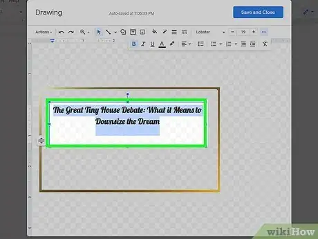 Image titled Put a Box Around Text in Google Docs Step 43