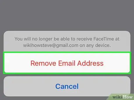 Image titled Remove a FaceTime Email Address on an iPhone Step 5