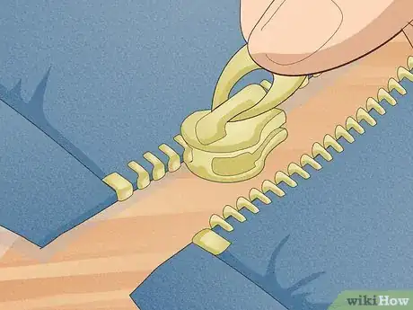 Image titled Fix a Separated Zipper Step 1