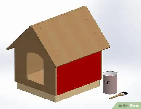 Image titled Build a Dog House Step 16