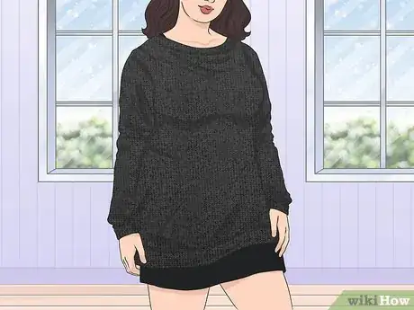 Image titled Wear a Little Black Dress in Winter Step 8