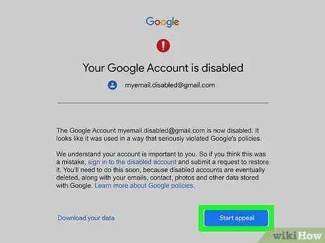 Image titled Recover a Disabled Gmail Account Step 4