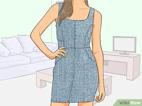 Image titled Wear a Denim Dress Step 2