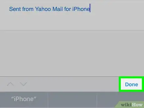 Image titled Add a Signature to Yahoo Mail Step 14