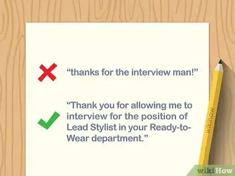 Image titled Write an Interview Thank You Note Step 10