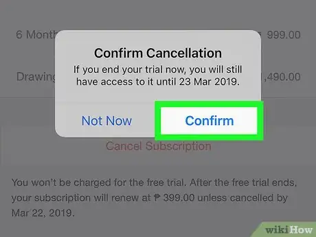 Image titled Cancel an App Store Subscription Step 7