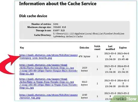 Image titled Resurrect Images from Web Browser Cache Step 3