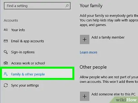 Image titled Create a New Local User Account in Windows 10 Step 3