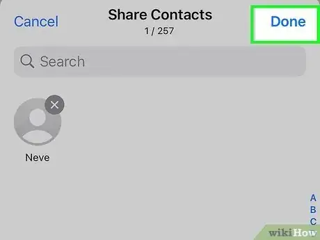 Image titled Share a WhatsApp Contact Step 7