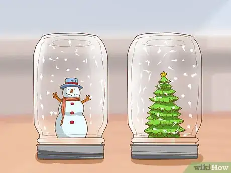 Image titled Make a Snow Globe With a Jar Step 1