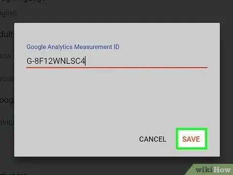 Image titled Add Google Analytics to Blogger Step 20