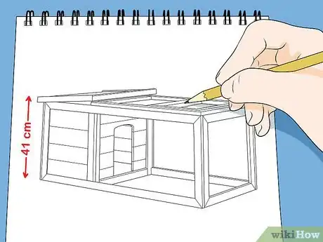 Image titled Build a Rabbit Hutch Step 1
