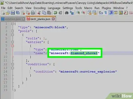 Image titled Make a Minecraft Data Pack Step 35