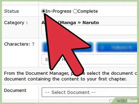 Image titled Submit a Fanfiction to Fanfiction.Net Step 19