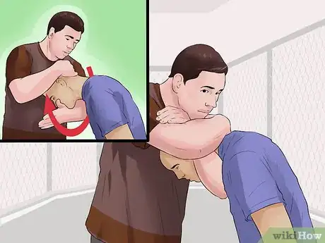 Image titled Perform the Guillotine Choke Step 13