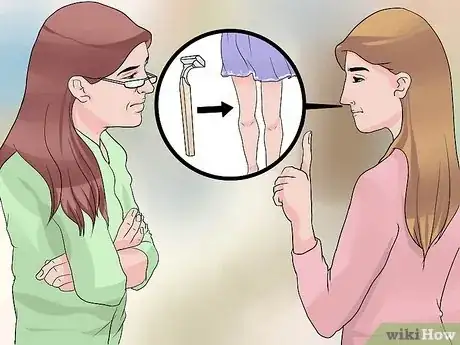 Image titled Ask Your Mom for Permission to Shave Your Legs Step 5