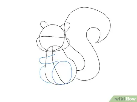 Image titled Draw a Squirrel Step 4