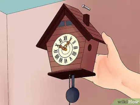 Image titled Set a Cuckoo Clock Step 1