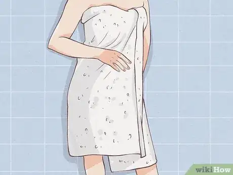 Image titled Make a Body Wrap Towel After a Shower Step 5