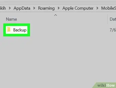Image titled Find an iPhone Backup on PC Step 6