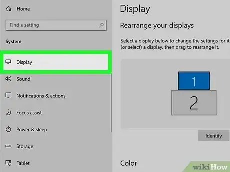 Image titled Set Up a Second Monitor with Windows 10 Step 7