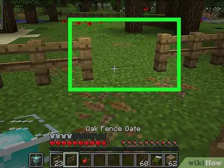 Image titled Make a Gate in Minecraft Step 9