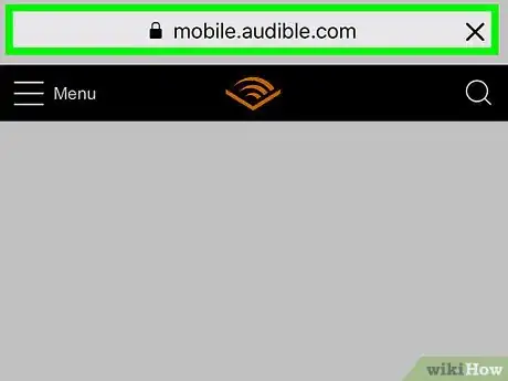 Image titled Purchase an Audible Book on iPhone or iPad Step 1