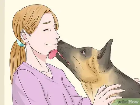 Image titled Stop Dogs Licking You Step 9