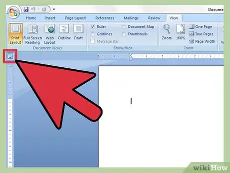 Image titled Set Tabs in a Word Document Step 3