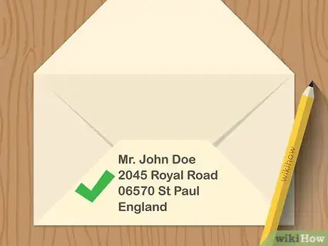 Image titled Address a Letter to England Step 8