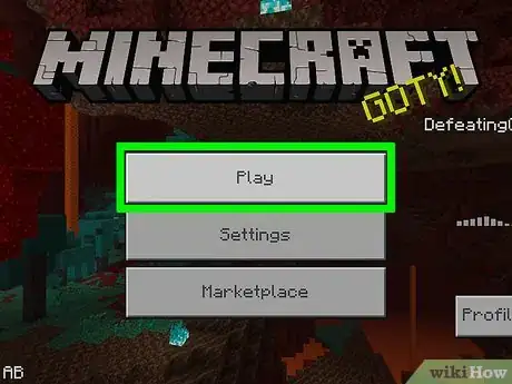 Image titled Play Minecraft PE Multiplayer Step 9