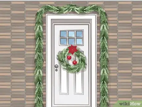 Image titled Hang Garland Around Your Front Door Step 11