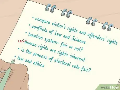 Image titled Write a Law Essay Step 4