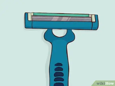 Image titled Shave Using Only a Razor and Water Step 2