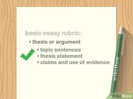 Image titled Make a Rubric Step 4