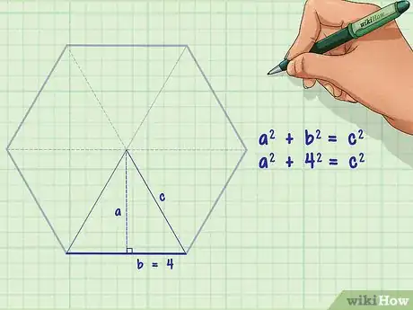 Image titled Calculate the Apothem of a Hexagon Step 5