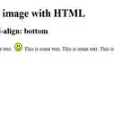 Align Something in HTML