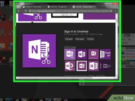 Image titled Take Screenshots with OneNote Step 1