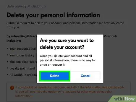 Image titled Cancel a Grubhub Account Step 8
