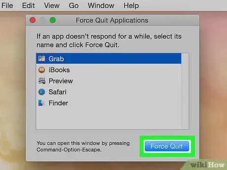 Image titled Force Quit an Application in Mac OS X Step 4