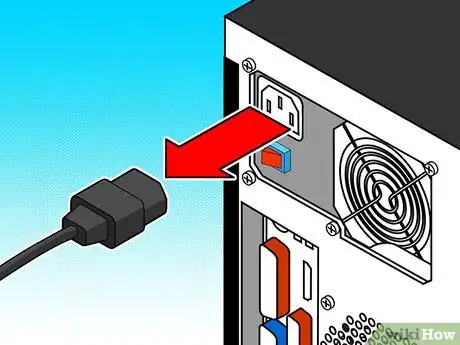 Image titled Create a 12 Volt DC Test Bench for Bullet Cameras Using an Old ATX Computer Power Supply Step 1