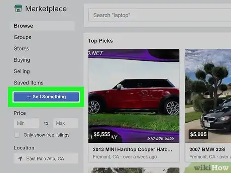 Image titled Advertise a Garage Sale on Facebook on PC or Mac Step 3