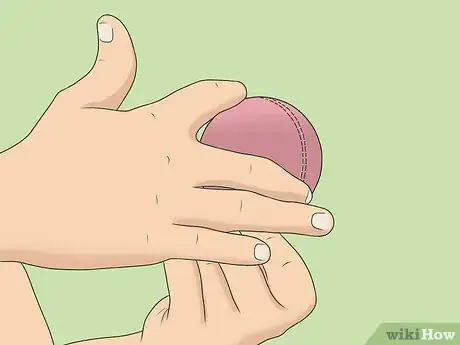 Image titled Grip the Ball to Bowl Offspin Step 3
