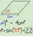 Calculate the Area of a Rhombus