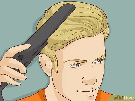 Image titled Straighten Men's Hair Step 11